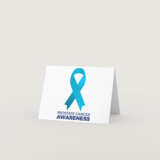 Prostate Cancer Awareness Thank You Card