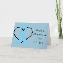 Prostate Cancer Healing Thoughts Card