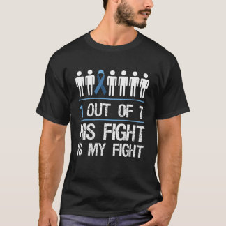 Prostate Cancer His Fight Is My Fight Ribbon T-Shirt