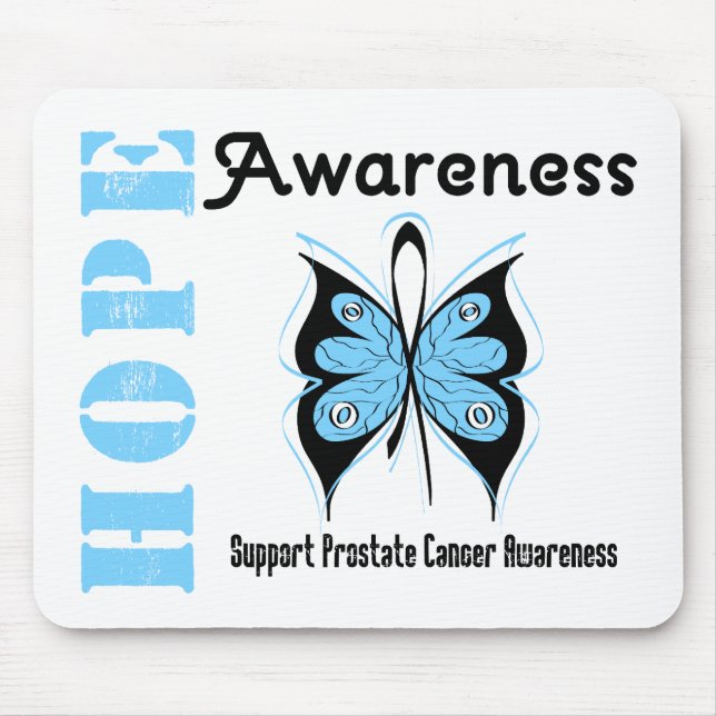 Prostate Cancer Hope Awareness Mouse Pad (Front)