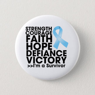 Prostate Cancer Hope Strength Victory Button