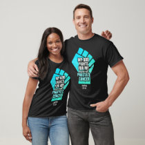 Prostate Cancer MY GOD FIGHTS FOR ME Christian T-Shirt