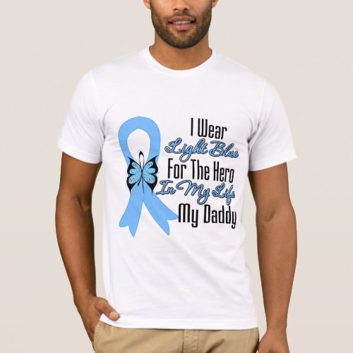 Prostate Cancer Ribbon Hero My Daddy T_Shirt