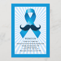 Prostate Cancer Ribbon Survivor Celebration Invitation