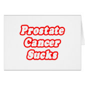 Prostate Cancer Sucks (Front Horizontal)