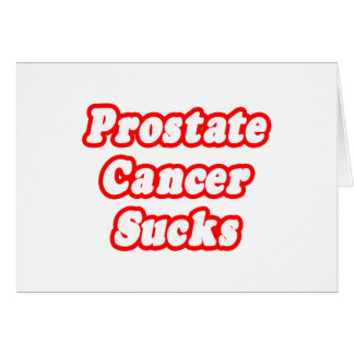 Prostate Cancer Sucks Cards