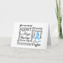 Prostate Cancer Supportive Words Card