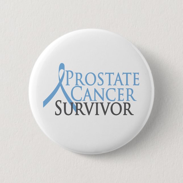 Prostate Cancer Survivor Button (Front)