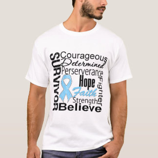 Prostate Cancer Survivor Collage T-Shirt