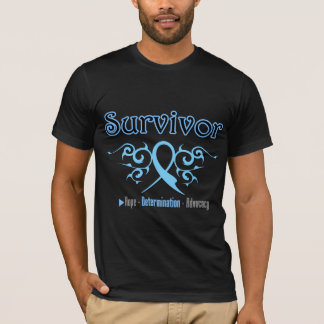 Prostate Cancer Survivor Tribal Ribbon T-Shirt