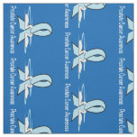 Prostate Cancer Swans 90 Deg Clockwise Fabric