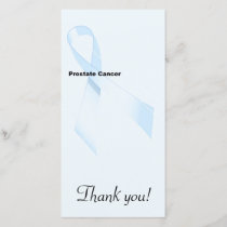 Prostate Cancer Thank You Card
