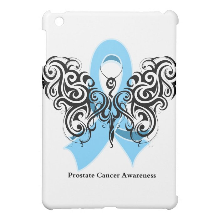 Prostate Cancer Tribal Butterfly Ribbon Cover For The iPad Mini
