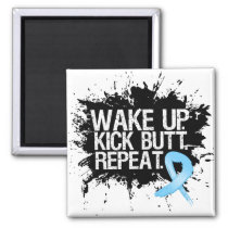 Prostate Cancer Wake Up Kick Butt Repeat Magnet