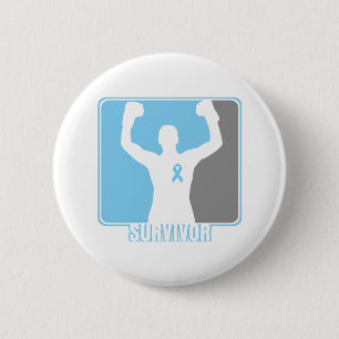 Prostate Cancer Winning Survivor Pinback Button