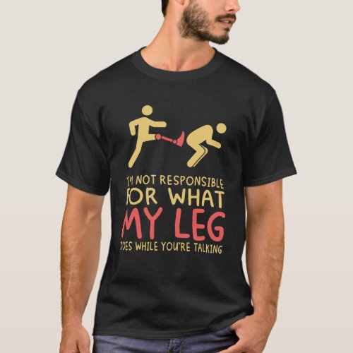 Prosthetic Bionic Leg Amputee T_Shirt