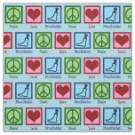 Prosthetist Peace Love Prosthetics Fabric