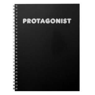 Protagonist Men Women Hero Movie Acter Acting Notebook