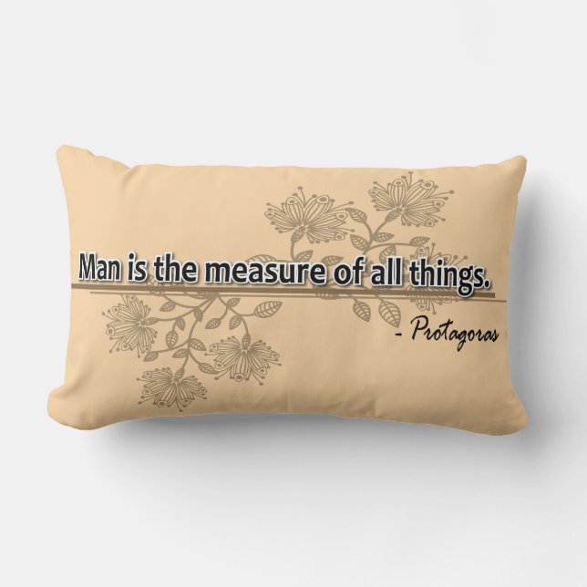Protagoras Lumbar Pillow (Front)