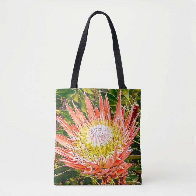 Protea Australian flower photography Tote Bag (Front)