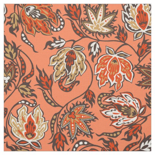Protea Batik Hawaiian Tropical Floral Fabric