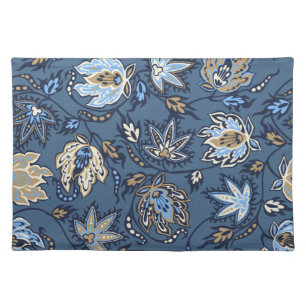 Protea Batik Tropical Flower Dinner Placemats