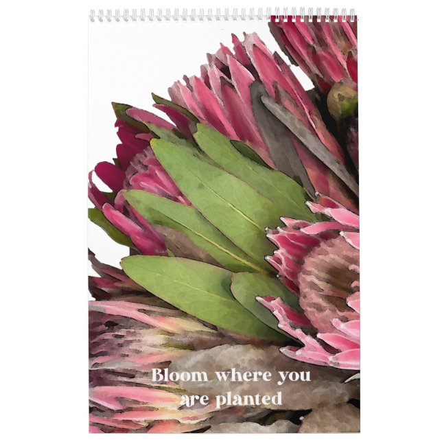 Protea Bouquet Calendar (Cover)