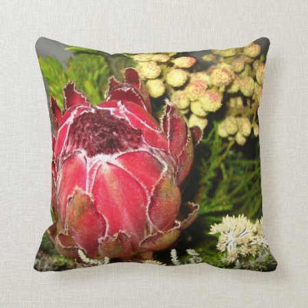 Protea Bouquet Photo Pillow