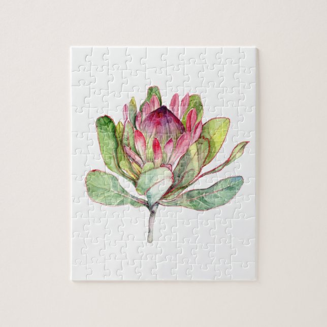 Protea Flower Jigsaw Puzzle (Vertical)