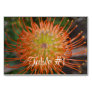 Protea Flowers Table Number