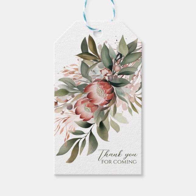 Protea Gift Tags (Front)