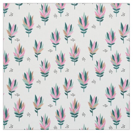 Protea Spring Love Cotton Fabric