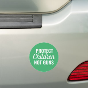 Protect Children - Pro Gun Control Car Magnet