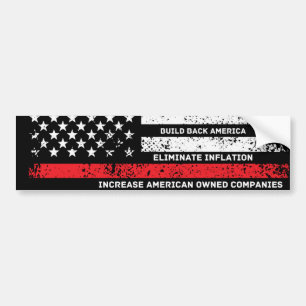 Protect Gun Rights Build Back America Political Bu Bumper Sticker
