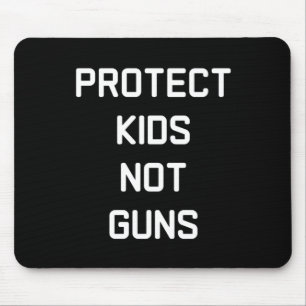 Protect Kids Not Guns Sticker Mouse Pad
