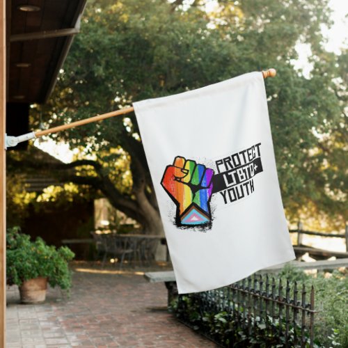 Protect LGBTQ Youth House Flag