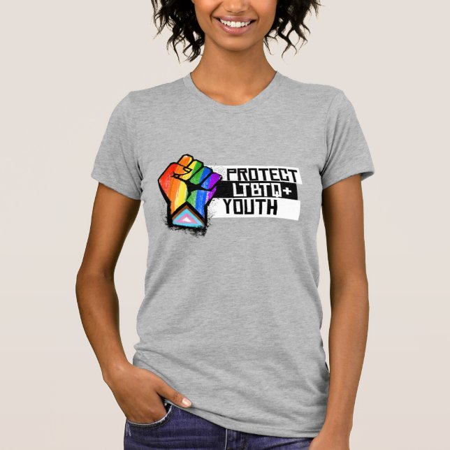 Protect LGBTQ Youth T-Shirt (Front)