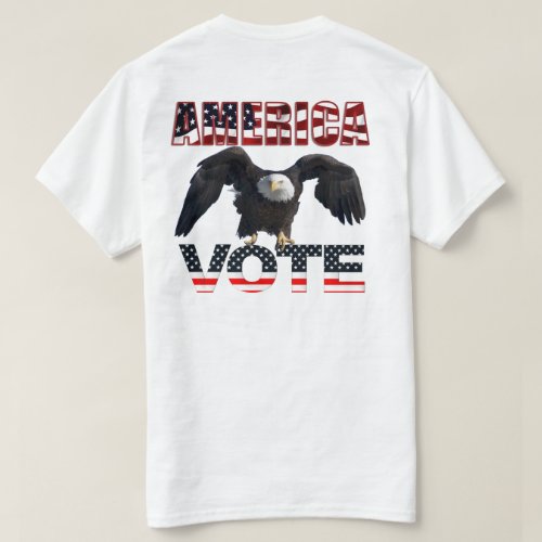 Protect our democracy AMERICA VOTE T_Shirt