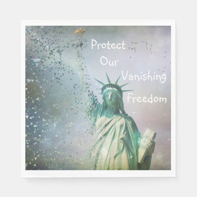 Protect Our Freedom  Napkins (Front)