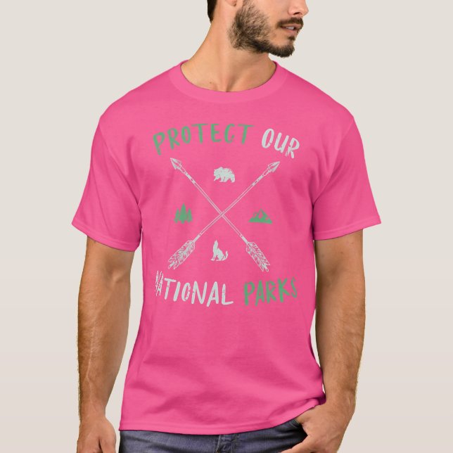 Protect Our National Parks Classic Resist Outdoor  T-Shirt (Front)