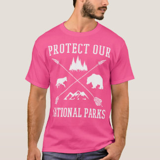 Protect Our National Parks Classic Resist Outdoor  T-Shirt