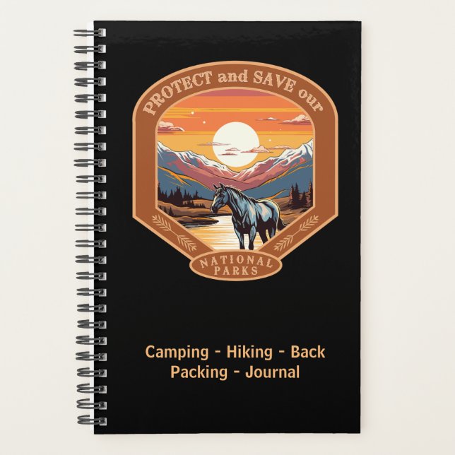 Protect our National Parks Planner (Front)