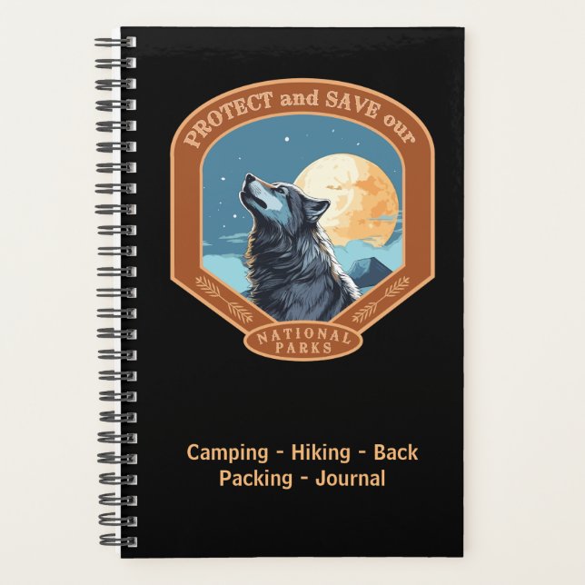 Protect our National Parks Planner (Front)