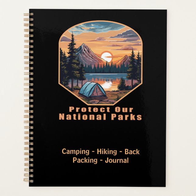 Protect our National Parks Planner (Front)