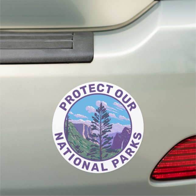 Protect Our National Parks Support Car Magnet (In Situ)