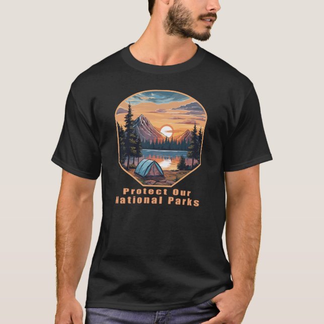 Protect our National Parks T-Shirt (Front)