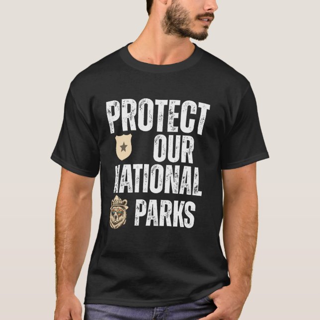 Protect our national parks - Us alt service park T-Shirt (Front)