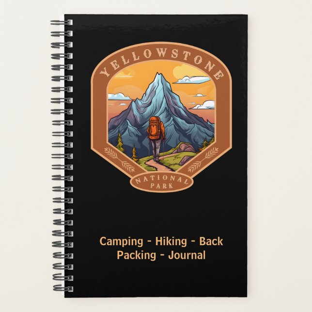 Protect our National Parks Yellowstone Planner (Front)