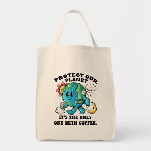 Protect Our Planet Earth Day Tote Bag