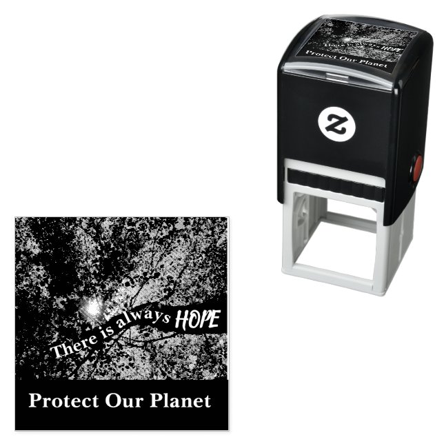 Protect Our Planet Environmental Hope Self-inking Stamp (In Situ)